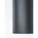 Outpost LED 22 inch Black Outdoor Wall Mount