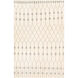 Beni Ourain 90 X 60 inch Cream/Light Gray Rugs