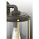 Laine 1 Light 9.75 inch Architectural Bronze Outdoor Hanging Lantern