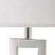 Riley 30 inch 100.00 watt Brushed Nickel Table Lamp Portable Light