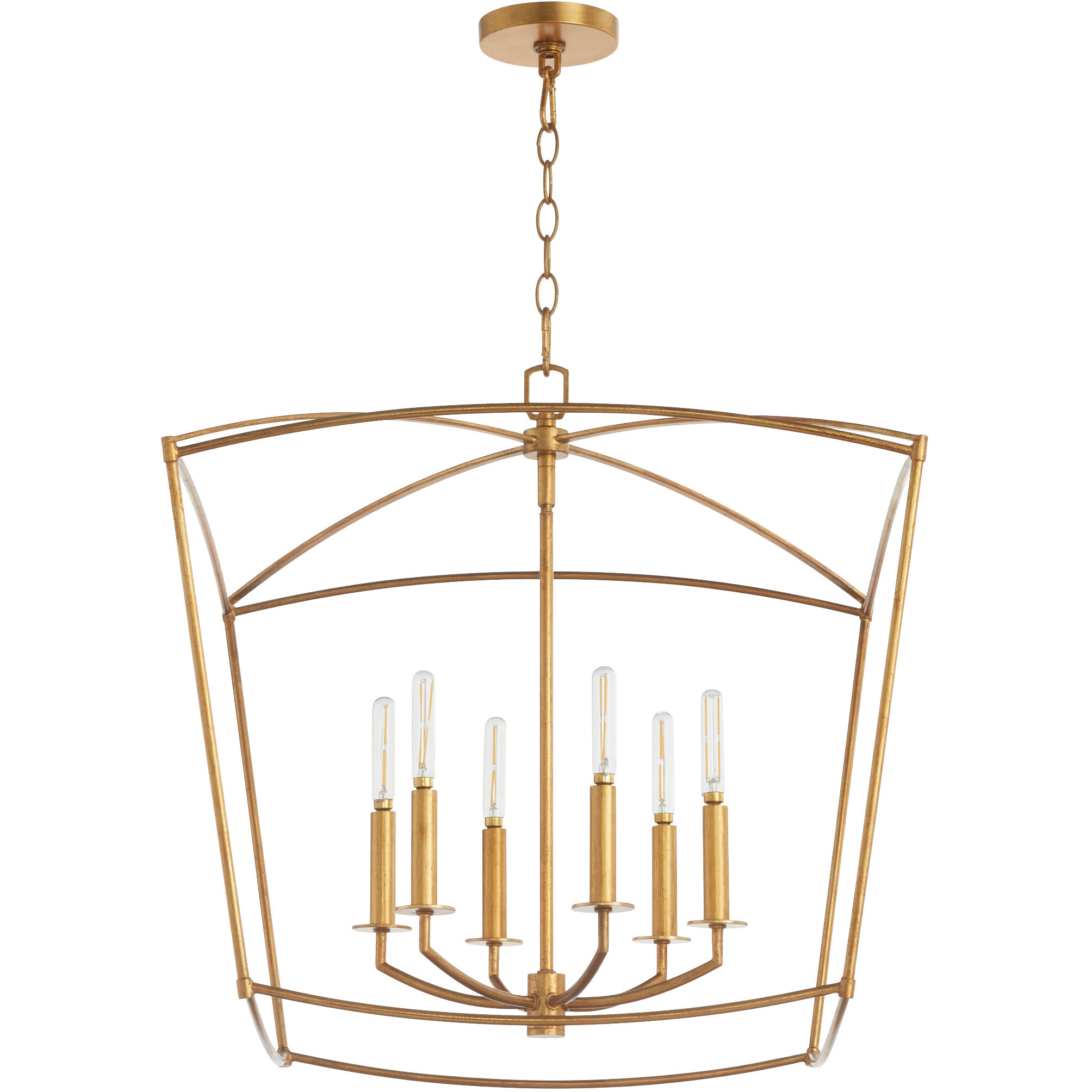 Mantle 6 Light 23.25 inch Pendant