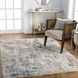 Carlisle 93 X 63 inch Light Grey Rug, Rectangle