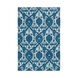 Elaine 132 X 96 inch Sky Blue Indoor Area Rug, Rectangle