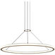 Luna LED 38 inch Painted Brass Pendant Ceiling Light