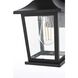 Redner 1 Light 11.5 inch Black Outdoor Wall Sconce
