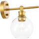 Collier 1 Light 6 inch Brass Wall sconce Wall Light