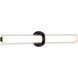 Satchie LED 24 inch Matte Black Wall Sconce Wall Light