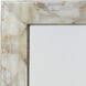 Fragment 36 X 24 inch Light Grey & Beige Faux Horn Mirror