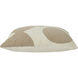 Ferla 20 inch Beige and Off-White Indoor Pillow
