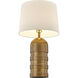 Wehunt 32 inch 100.00 watt Brass Table Lamp Portable Light, Coco & Dash