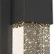 Tulane 1 Light 24 inch Black Outdoor Wall Mount