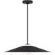 Drew & Jonathan Astra 1 Light 24 inch Midnight Black Pendant Ceiling Light, Medium