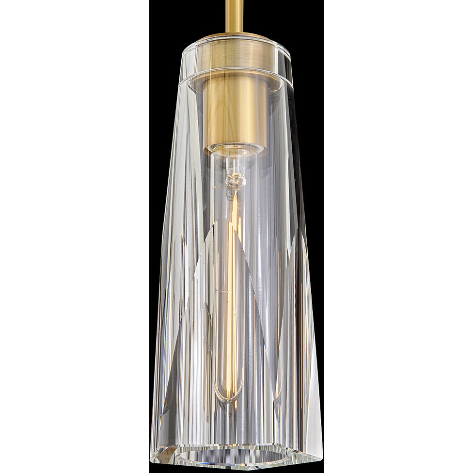 Cosette 9 Light 19.75 inch Heritage Brass Pendant Ceiling Light