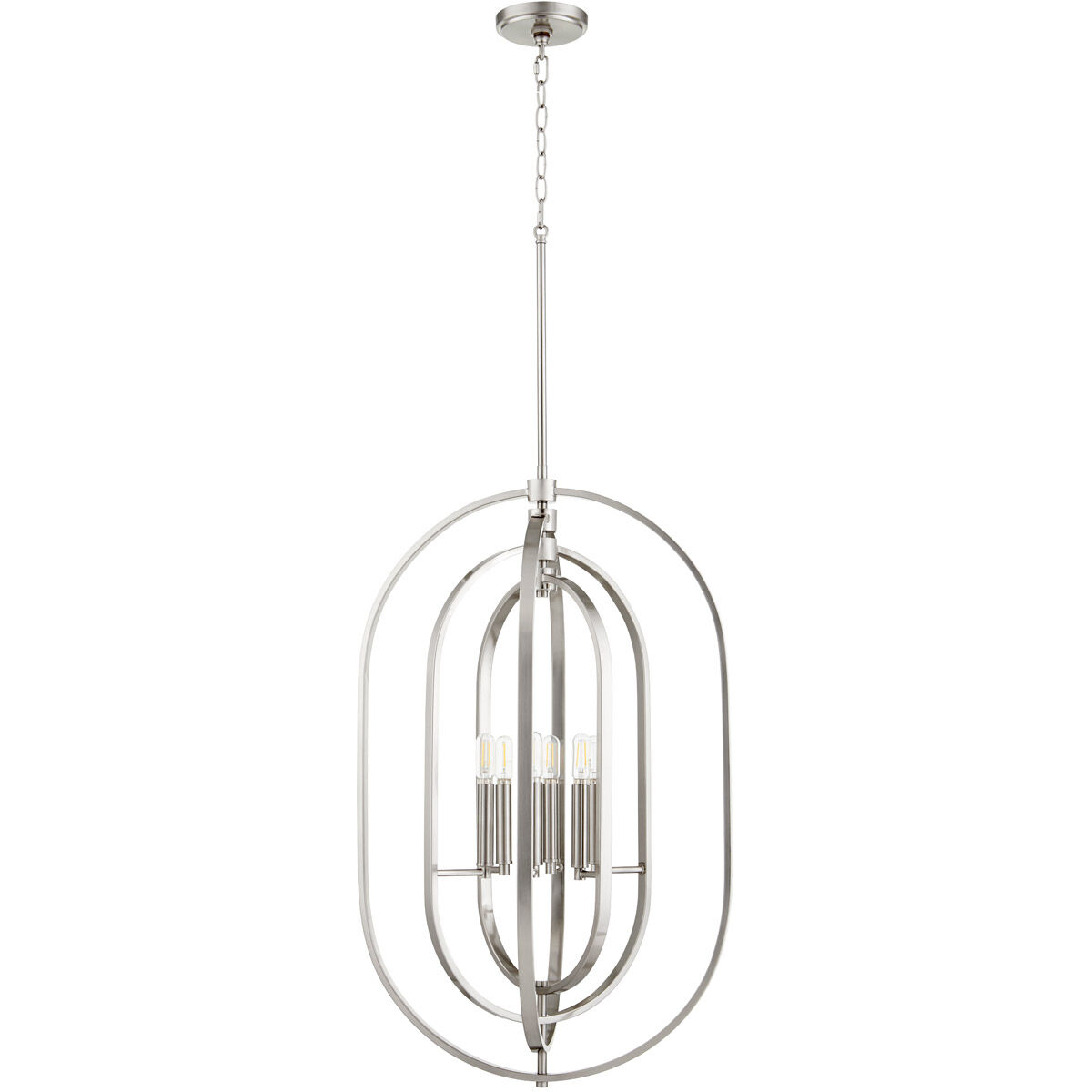 Ovate 6 Light 16.00 inch Pendant