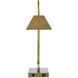 Hoxton 22.5 inch 25 watt Light Antique Brass Table Lamp Portable Light