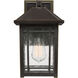 Cedar Point 1 Light 13 inch Palladian Bronze Outdoor Wall Lantern