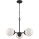 Beckett 3 Light 22 inch Oil Rubbed Bronze Chandelier Ceiling Light