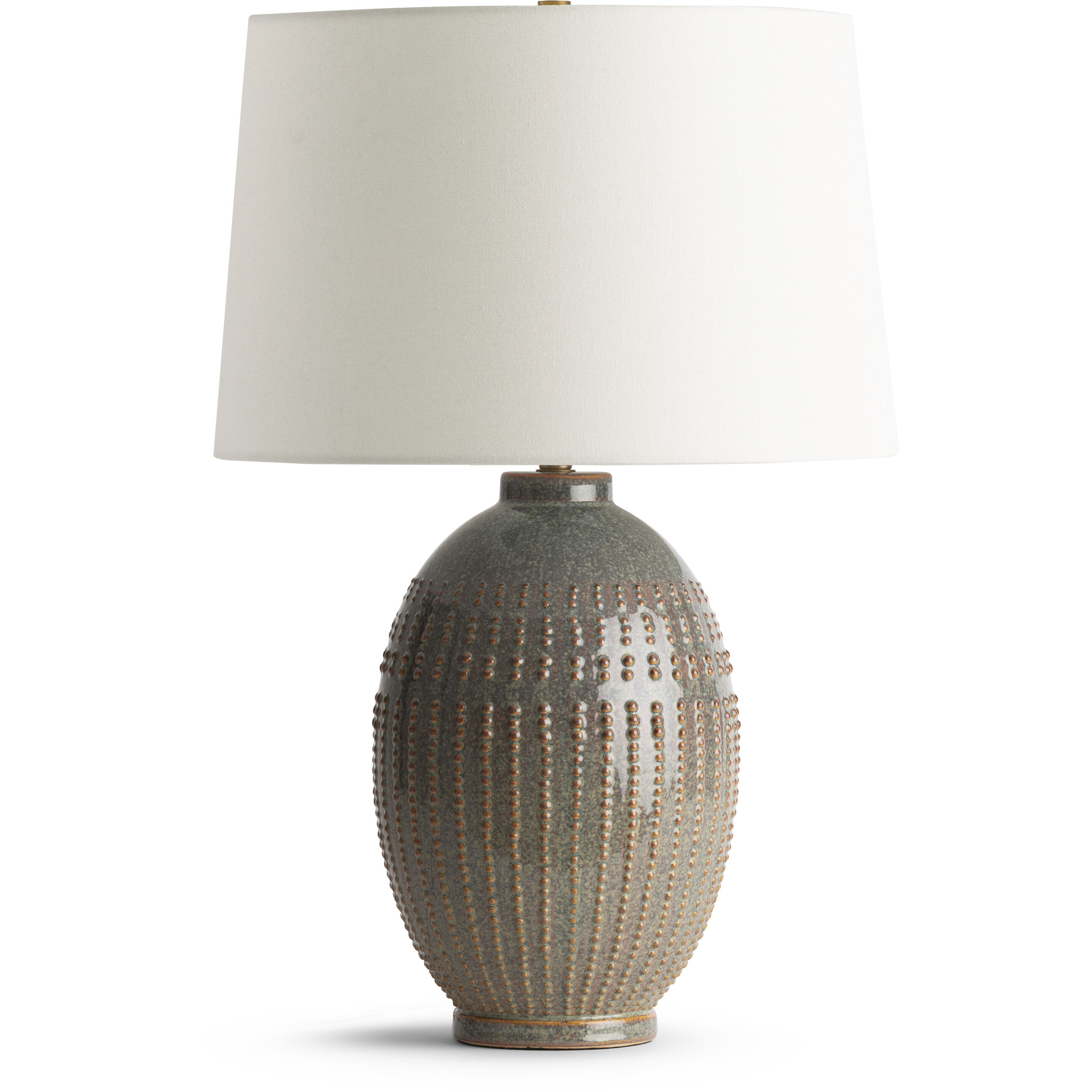 Pearl 25.5 inch 150.00 watt Green Table Lamp Portable Light