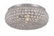 Monarch 5 Light 12 inch Polished Chrome Flushmount Ceiling Light