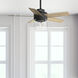 Margo 44 inch Textured White with Light Oak/Fresh White Blades Ceiling Fan