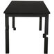 Tetris 72 X 32 inch Matte Black Dining Table