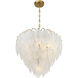 Boa 6 Light 22 inch Warm Brass Chandelier Ceiling Light