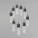 Fizz III LED 15.75 inch Bronze Multi-Light Pendant Ceiling Light