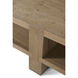 Epping 60 X 32 inch Driftwood Natural Cocktail Table, Wooden, Rectangular, Woodlands