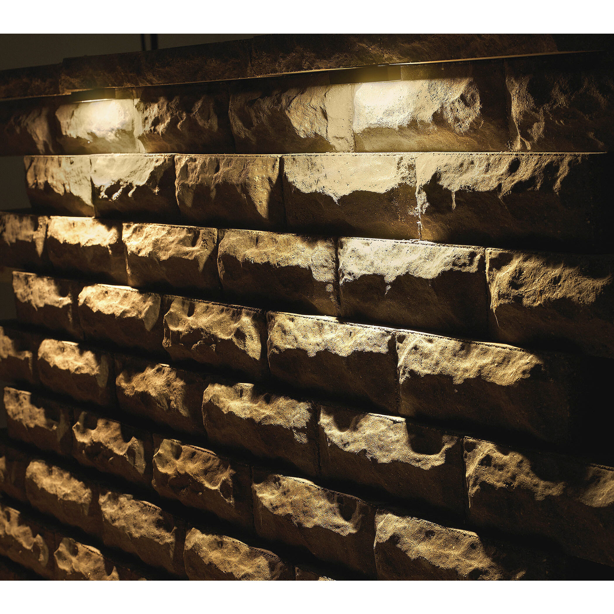 Nuvi 12v 3.50 watt Titanium Landscape Deck Sconce