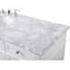 Wesley 60 X 22 X 35 inch White Vanity Sink Set