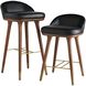 Walsh 29 inch Black Counter Stool