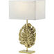 Balazo 28.75 inch Polished Brass Table Lamp Portable Light, TA Illuminations