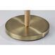 Madeline 66 inch 150.00 watt Natural Rubberwood and Antique Brass Floor Lamp Portable Light
