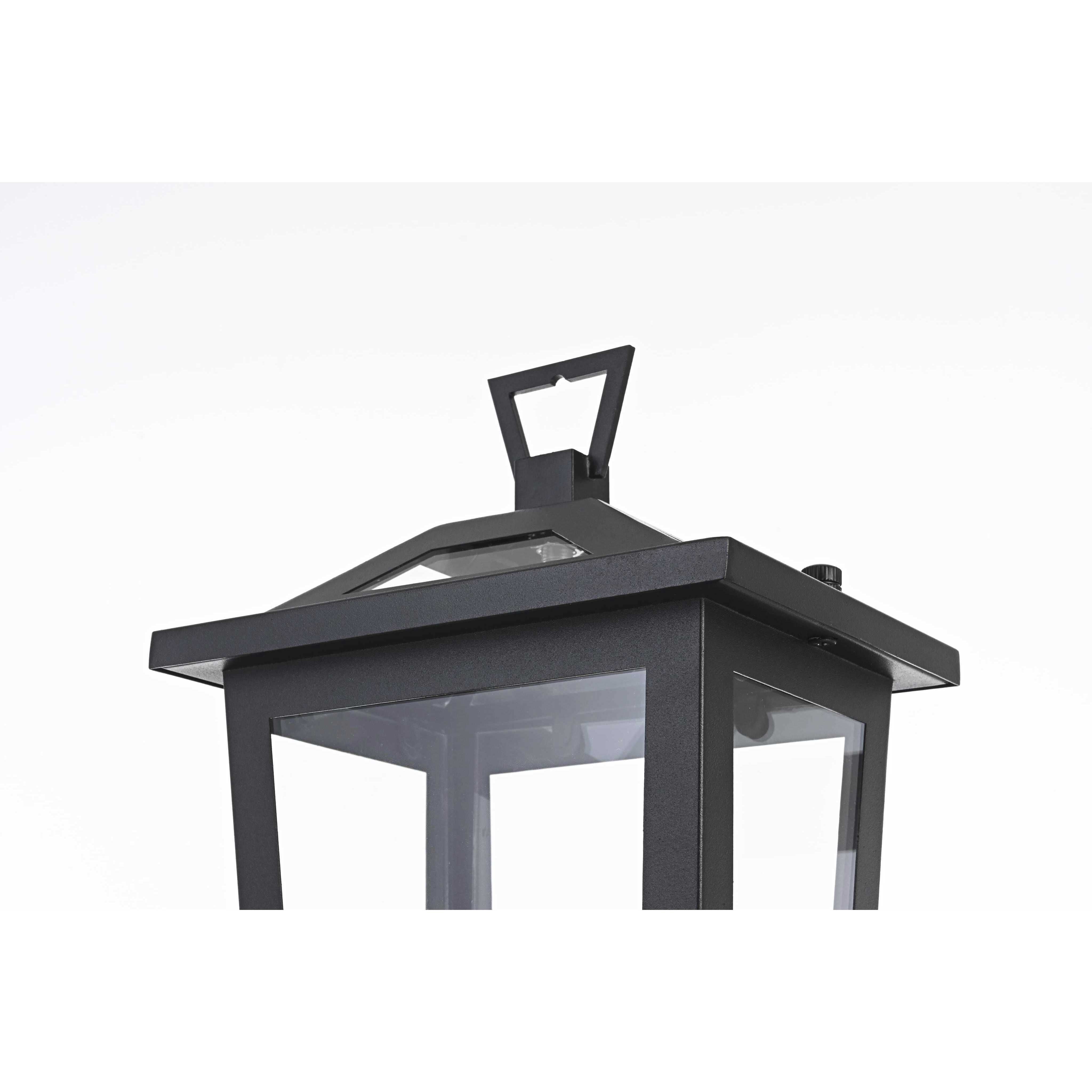 Berks 1 Light 16.5 inch Black Outdoor Post Light