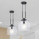 Astra LED 14 inch Matte Black Down Pendant Ceiling Light