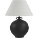 Alicia 24.5 inch Antique Black Table Lamp Portable Light