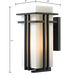 Croftwell 1 Light 17 inch Textured Matte Black Outdoor Wall Sconce