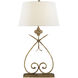Suzanne Kasler Harper 29.5 inch 150 watt Gilded Iron Table Lamp Portable Light in Linen