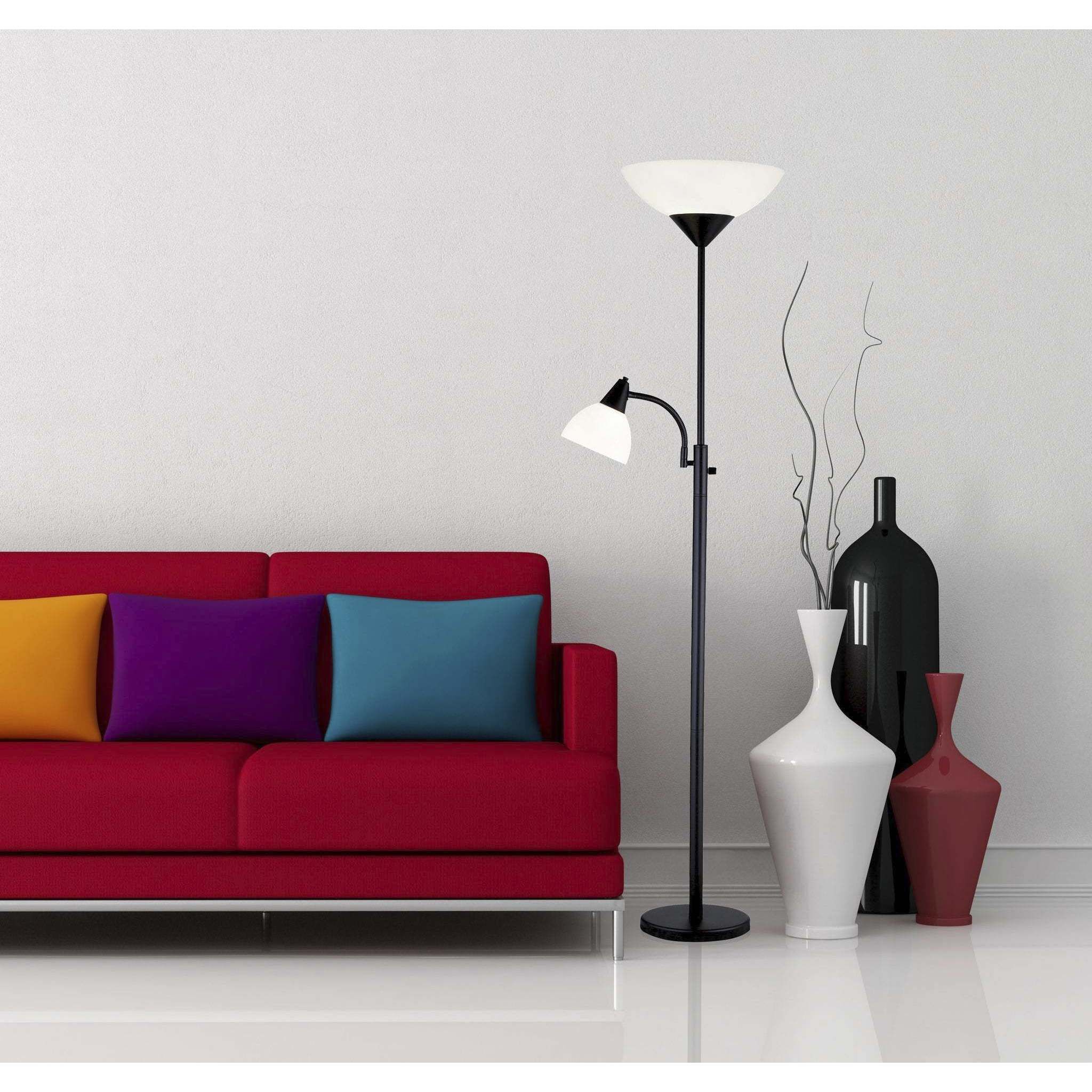 Piedmont 71 inch 150 watt Black Combo Torch Portable Light