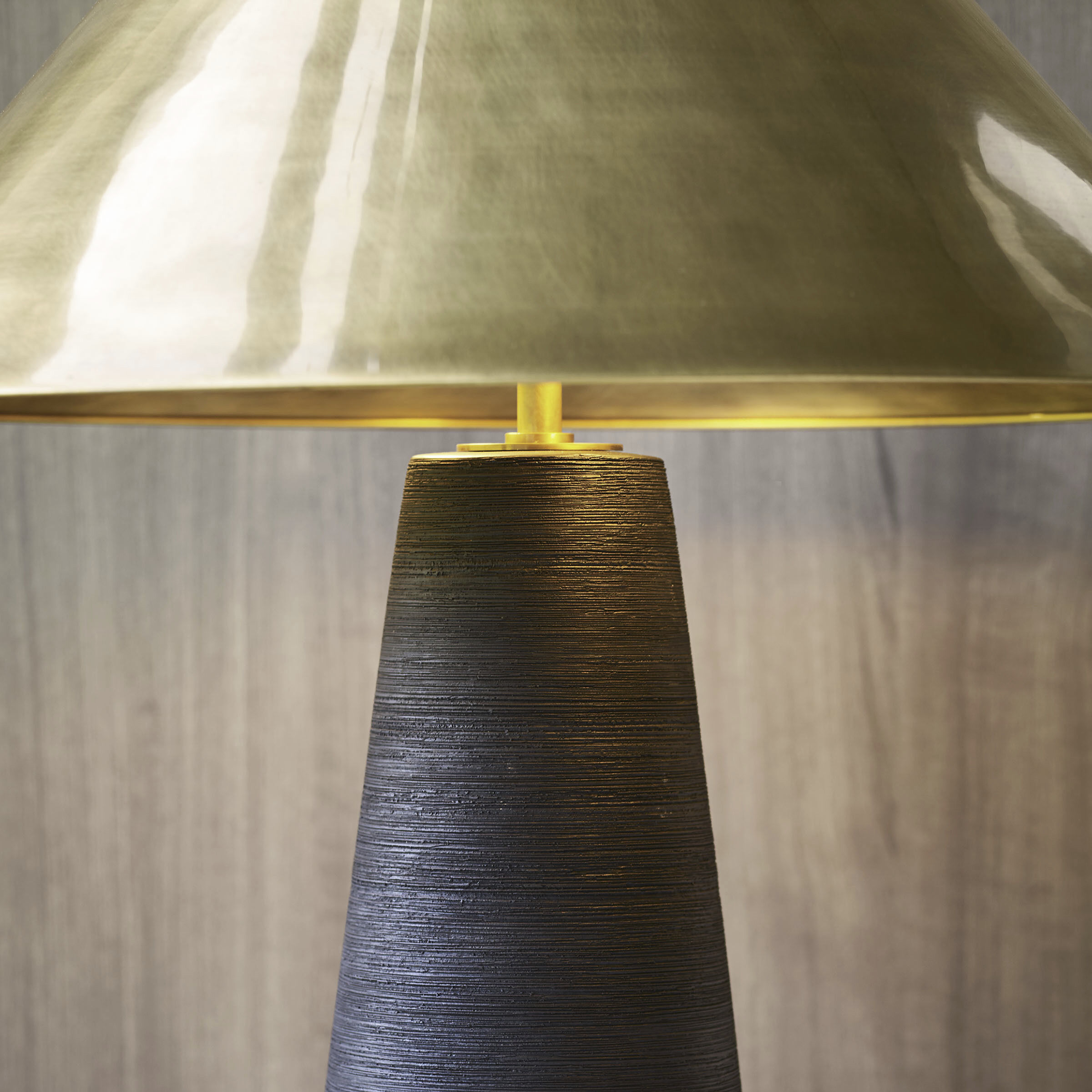 Sean Lavin Karam 40 watt Natural Brass Table Lamp Portable Light