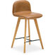 Napoli 34 inch Brown Counter Stool