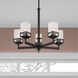 Harding 5 Light 25 inch Bronze Chandelier Ceiling Light