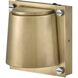 Scout LED 7 inch Heritage Brass Indoor Wall Sconce Wall Light