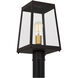 Amberly Grove 1 Light 16 inch Western Bronze Outdoor Post Lantern