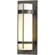 Banded LED 25.9 inch Coastal Bronze Outdoor Sconce, Extra Large - Open Box