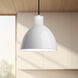Chroma Pendant Ceiling Light in Gloss White