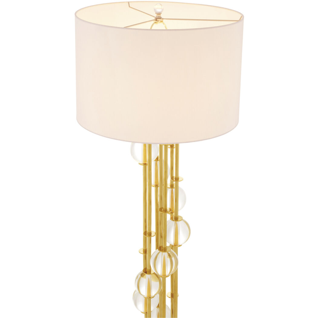 Lorenzo 69.29 inch 40 watt Gold Floor Lamp Portable Light