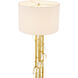 Lorenzo 69.29 inch 40 watt Gold Floor Lamp Portable Light
