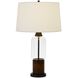 Bron 30 inch 150 watt Pine Wood Table Lamp Portable Light