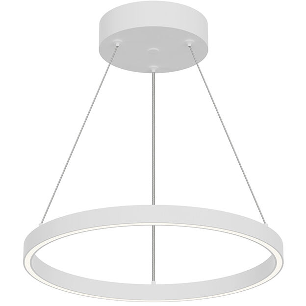 Cerchio Pendant Ceiling Light in White